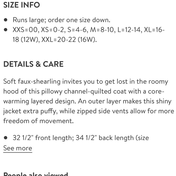 Sam Edelman Puffer Coat - Picture 5 of 5